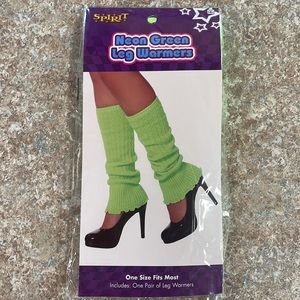 Neon Green Leg Warmers